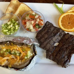 Aaron&apos;s Favorite: 8oz Angus Sirloin Steak.