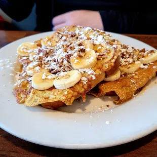 Caramel nut french toast