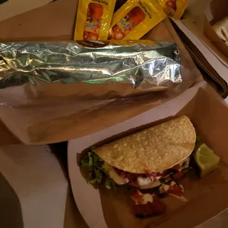 Ground Beet Taco