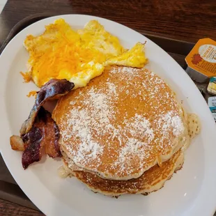 Egg and Pancake Combo