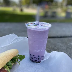 Taro smoothie