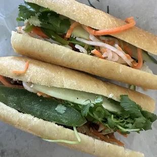 Lemongrass Beef Banh Mi