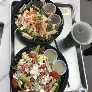 Avocado Bliss Salad, Chicken Breast Cali Bowl :)