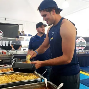 Cali BBQ Catering for the San Diego Chargers