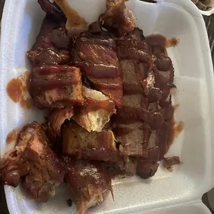 Rib ends and brisket