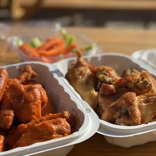 Wings for Takeout at Cali BBQ