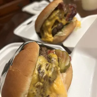 Double Cheese Burgers