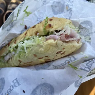 Big Boy club on Onion Roll
