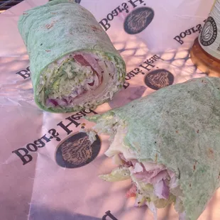 Torpedo Spinach Wrap