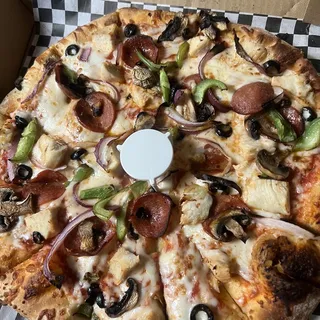 Halal Combination Pizza