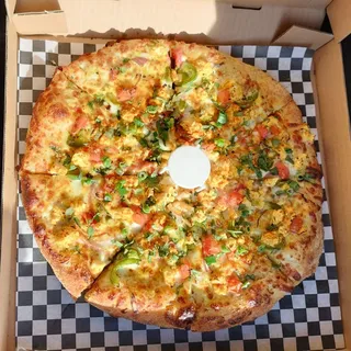 Achari Gobhi( CAULIFLOWER PIZZA)