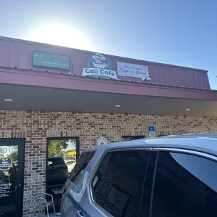 Outside