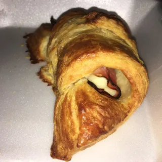 Croissant with Ham and Cheese