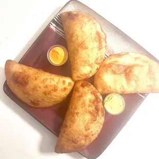 4 empanadas deliciosas