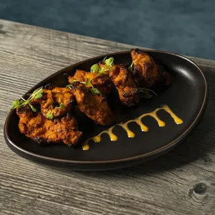 Old School Chicken Tikka

- Bedgi chili marinated, clay oven roasted