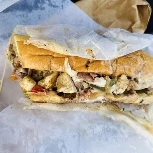 Carbonara Cluck Sandwich