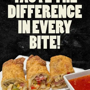 Chicken Philly Egg Rolls aka Cluck Rolls!