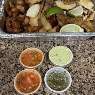 Missing extra sauces that we specifically called ahead of time for. They offered an apology and a weak, nonsense resolution.