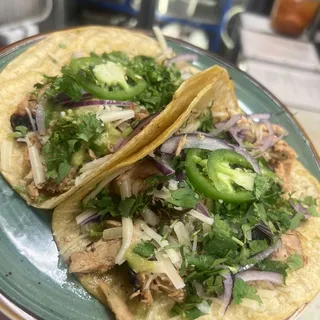 Chicken Verde Tacos (2)