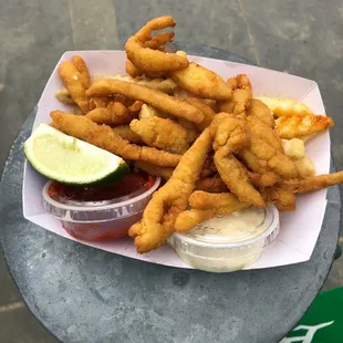 Clam Strips &amp; Fries