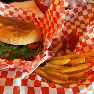 Cheeseburger with thousand islands great