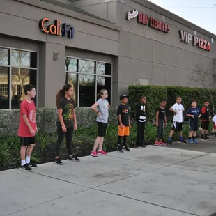 Our group strength and conditioning classes are perfect for young athletes.