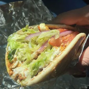 Chicken gyro
