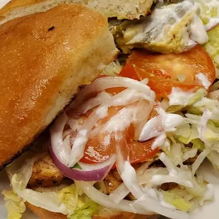 Torta sandwich, no skimping here. Filled to the brim for sure.