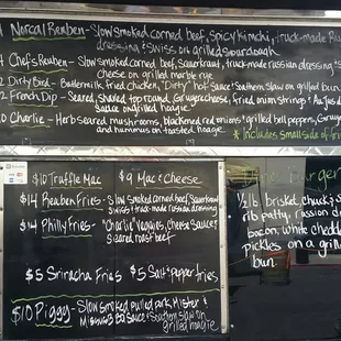Menu today @ Tilted Mash Brewing!