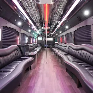 40-55 Person Executive Limo Bus