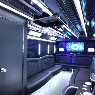 10-20 Person Limo Bus with restroom