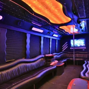 20-28 Person Luxury Limo Bus
