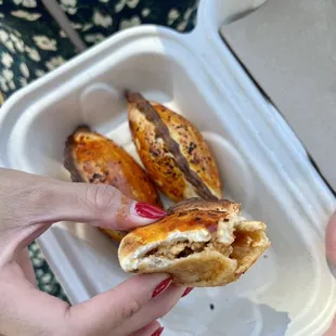 Spicy chicken picked up from Mariner's farmers market on Saturdays