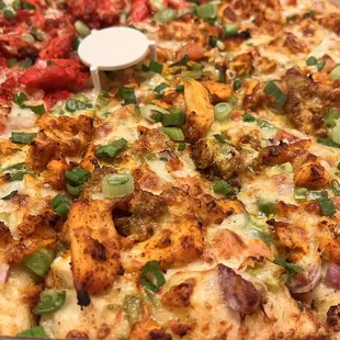 Curry Chicken Pizza