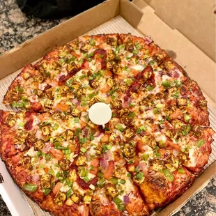 Paneer tikka pizza - Simply deliciousness!!!
