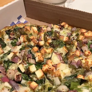 Palak Paneer Pizza
