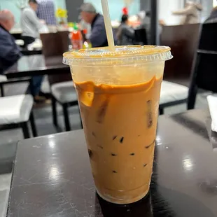 Iced coffee