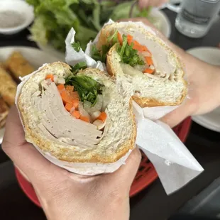 banh mi with extra meat!