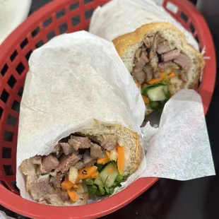 BBQ Pork Bahn mi