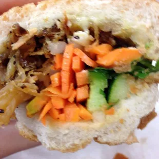 Shredded Chicken Sandwich