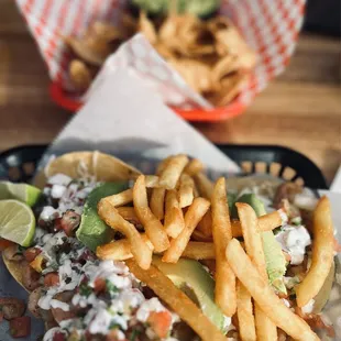 fish and chips, food