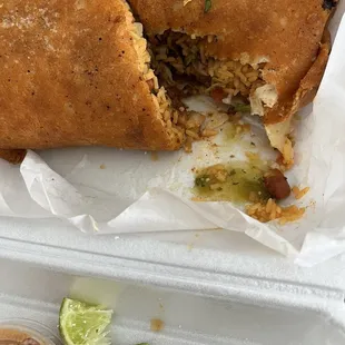 Birria burrito