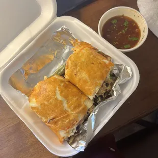 Birria burrito