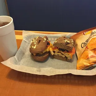 Buffalo Chicken on delicious squaw bread