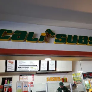 Inside mall