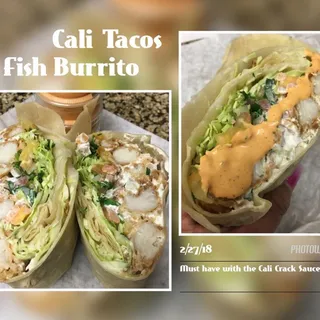 Fish Burrito