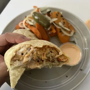 More Shrimp Burrito...