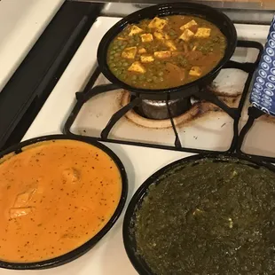 Delicious curries