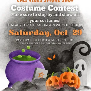 Costume contest details...