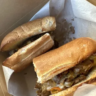 Philly Cheesesteak Sandwich